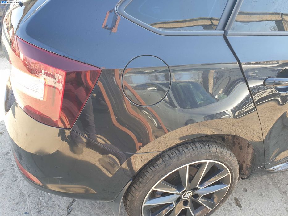 Aripa Caroserie Dreapta Spate Skoda Rapid Hatchback 2012 - 2017 Culoare LF9R [K4358]