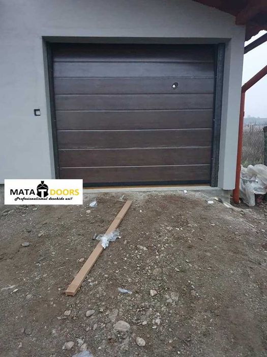 Usa L4xH4 antracit. Usi garaj/hale/rezidentiale/industriale/sectionale