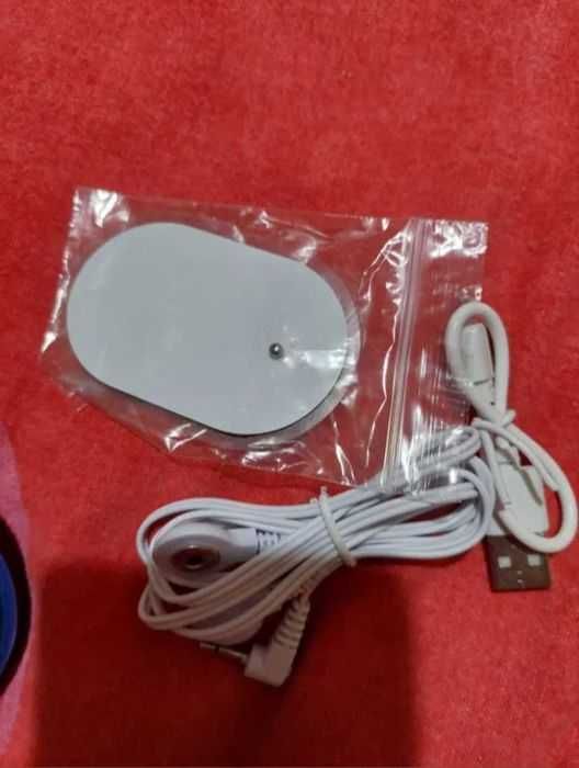 EMS aparat electric masaj multifuncționa cu plasturi reutilizabili l