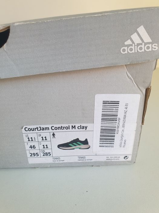 Adidas nr 46 Courtjam control m clay