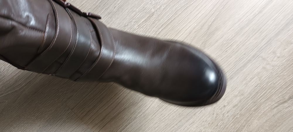 Cizme damă piele box