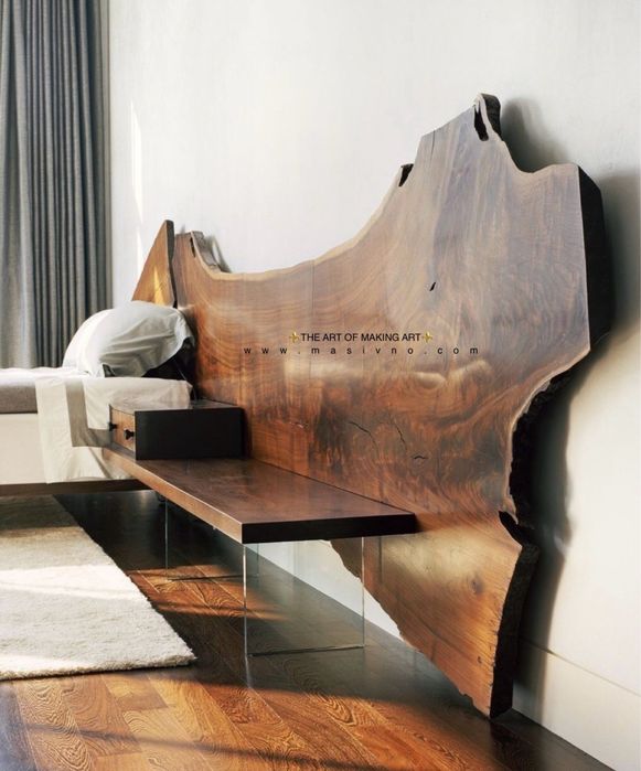 Легло, Спалня от естествено дърво