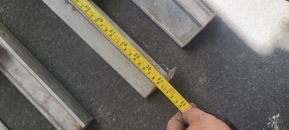 Полутёрк алюминиевые.