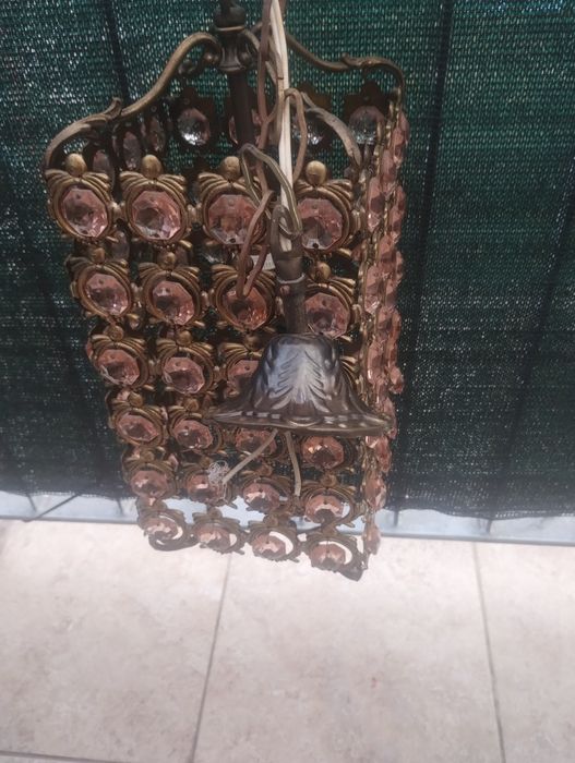 Candelabru antic 80-100 ani,stare f buna