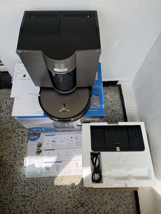 Робот Прахосмукачка за Сухо и Мокро Почистване + Автоматична Станция ECOVACS X11 OMNI Cyclone 19500 Pa, Самоизпразване PureCyclone 2.0!
