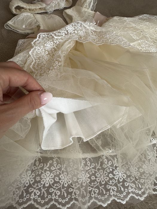 Andreeatex - rochie de ocazie bebe 9-12 luni