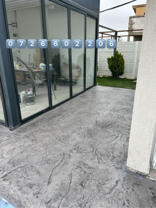 Beton Amprentat Targu Jiu/Motru/Filiasi