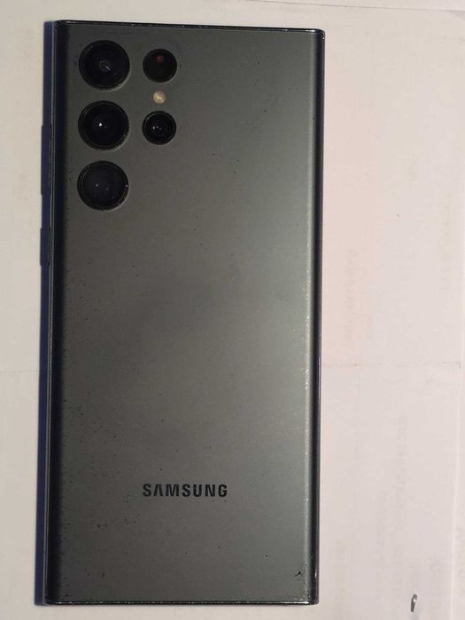 Samsung Galaxy S22 ultra - culoarea green, 512GB, 12GB RAM ca nou + cadou ceas si casti