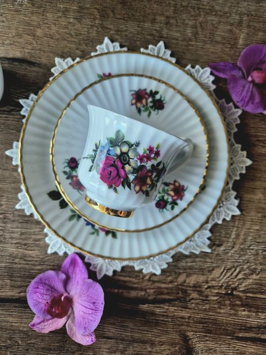 Винтидж троен порцеланов сет Gareis Waldsassen