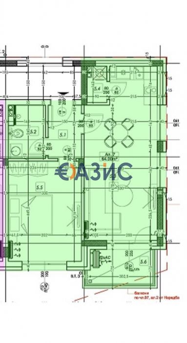 Продава се Двустаен апартамент в с. Равда, Област Бургас - 88 кв.м за 710 €/кв.м - Снимка #1