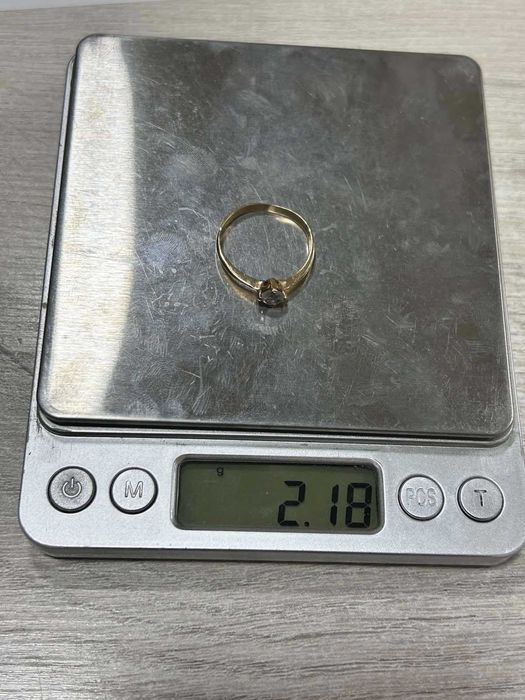 Златен пръстен 14 К 585 /2,18 гр.