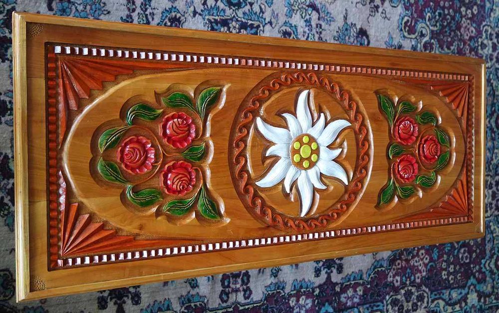 Холна масичка, дърворезба, ръчна изработка