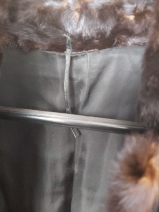 Haina blana naturala nutrie