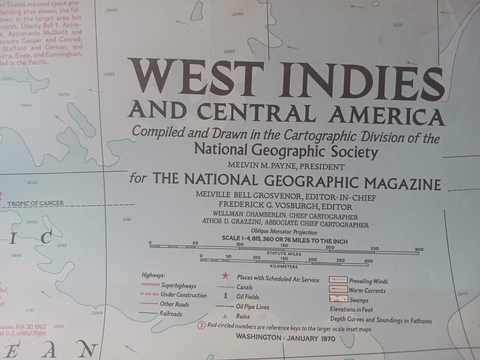 National Geographic списания на английски 1969 - 1971