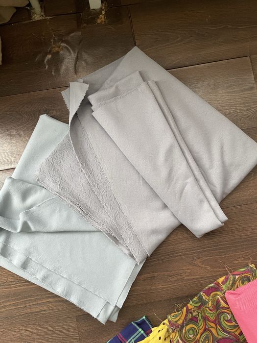 Ткани разные материал мата отрезки