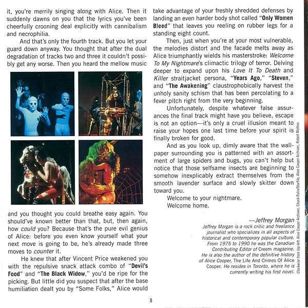 CD Alice Cooper - Welcome To My Nightmare 1975