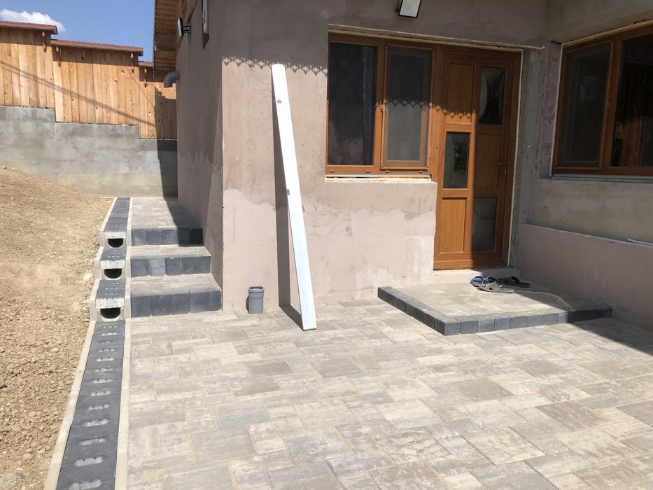 Montaj pavaj și granit pavaj