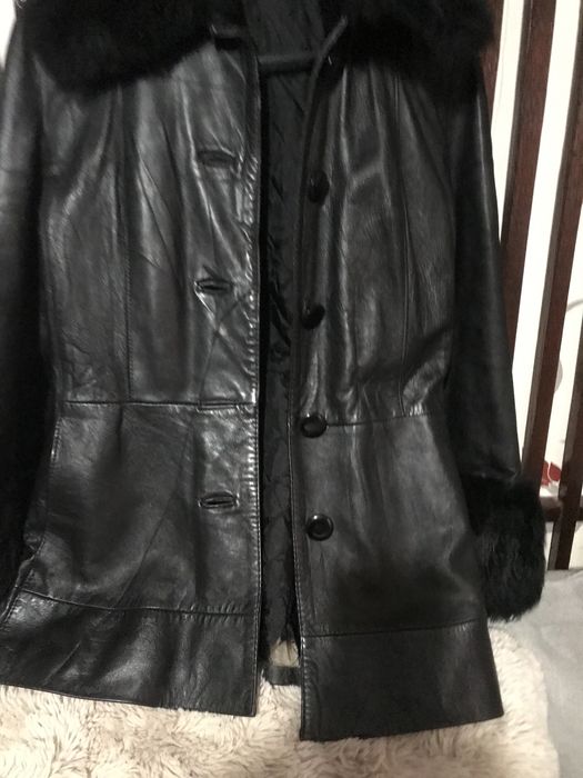 Geaca piele naturala