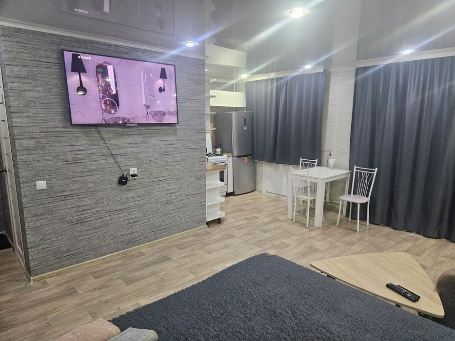 1-комнатна, 2часа5000,посуточно13000,ночь 10000