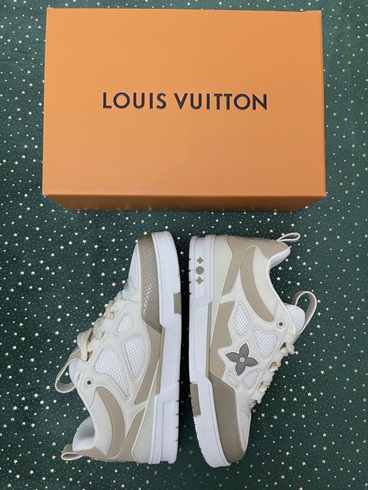 Louis Vuitton Skate Beige White - Calitate Premium