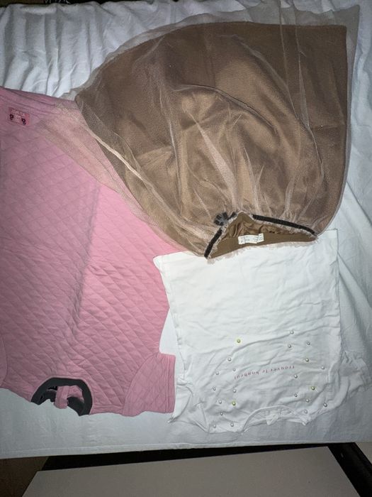 Лот дрехи за момиче до 116 см. Цената е за всичко