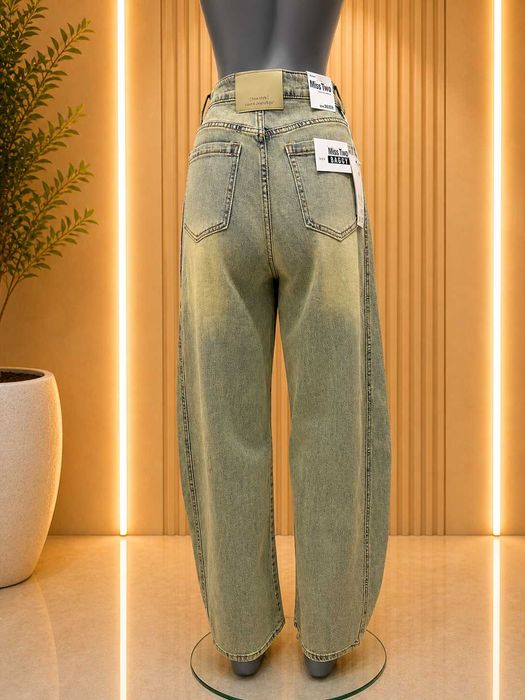Широки дънки wash ефект
