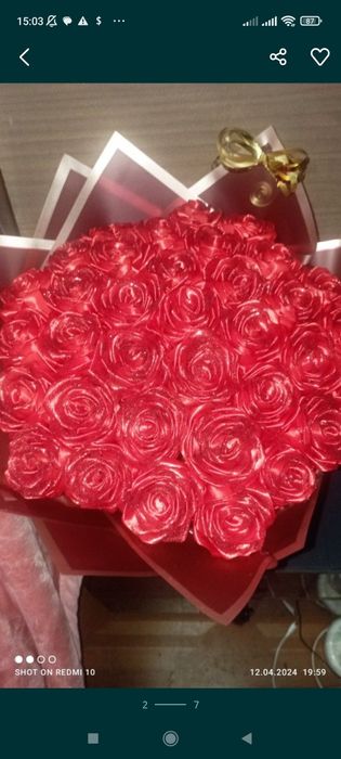 Розы ручная работа! Доставка