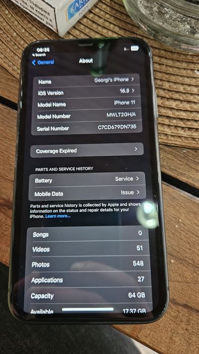 ipad 16gb 2nd generation и iphon 11 64gb