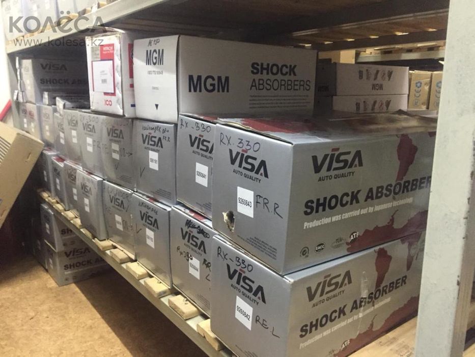 Амортизаторы/стойки эстима/estima с 2007г.