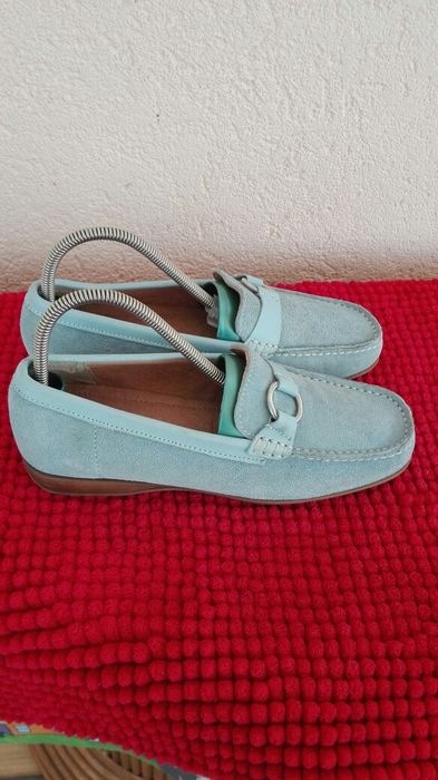 Mocasini Janet.D piele întoarsă nr 36