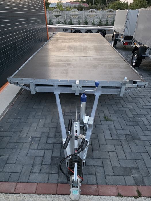 Vând remorci si platforme auto simple si duble de la 750 kg la 3500 kg ...