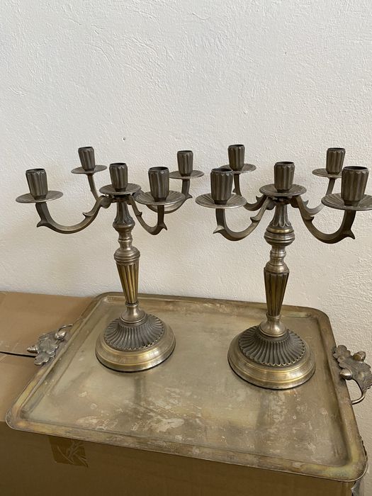 Fesnice  din  bronz  43 cm