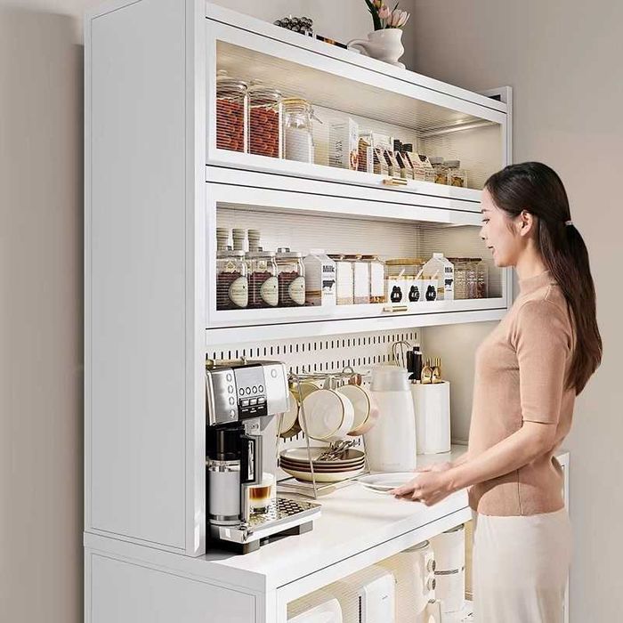 Тонкий металлический обувной шкаф/Шкаф за дверь для обуви