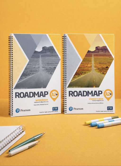 Roadmap учебник и тетрадь все уровни