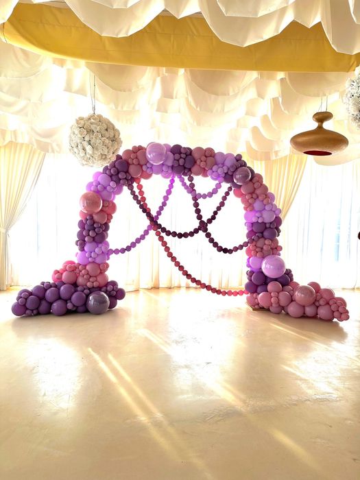 Aranjament de baloane ( botez, nunta, zi onomastica )