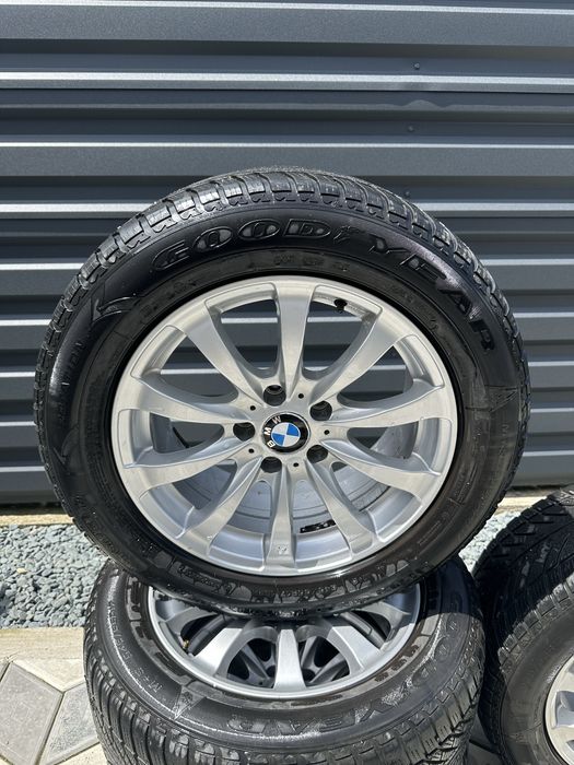 Jante aliaj BMW r17 5 x 120 + cauciucuri iarna Good Year 245 / 55 / R17 8j x 17
