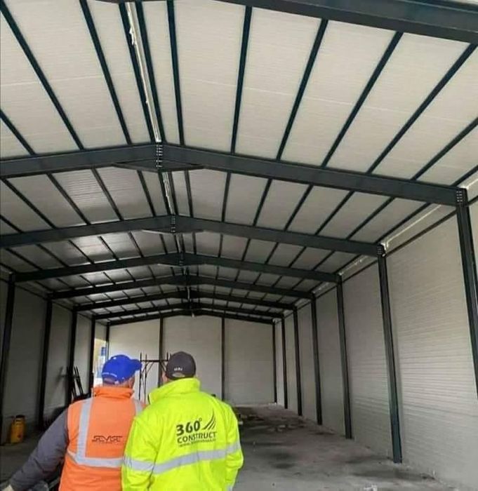 Vând hală metalica 10x20