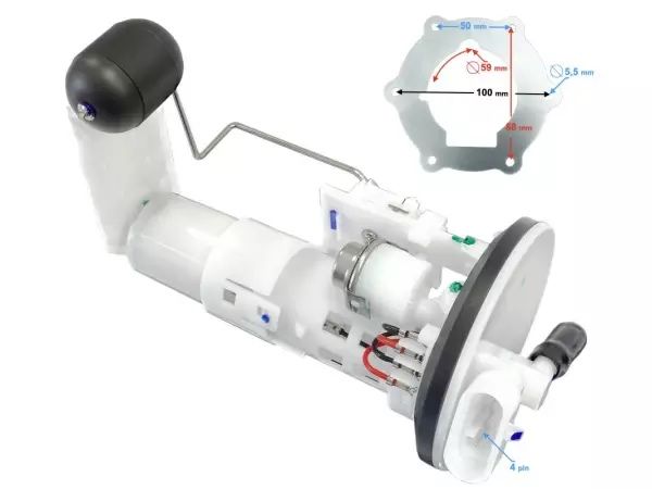 Pompa benzina scuter injectie gy6 la souris , rdb, apec,etc
