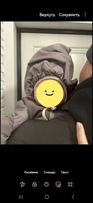 Продам демисезонный комбинезон 62-68см