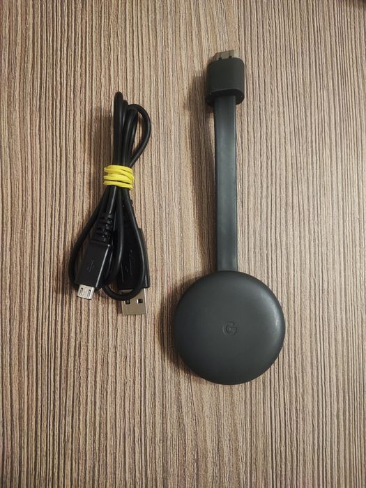 Google Chromecast 3rd Generation digital media player.