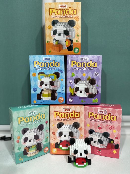Panda Bricks конструктор новые