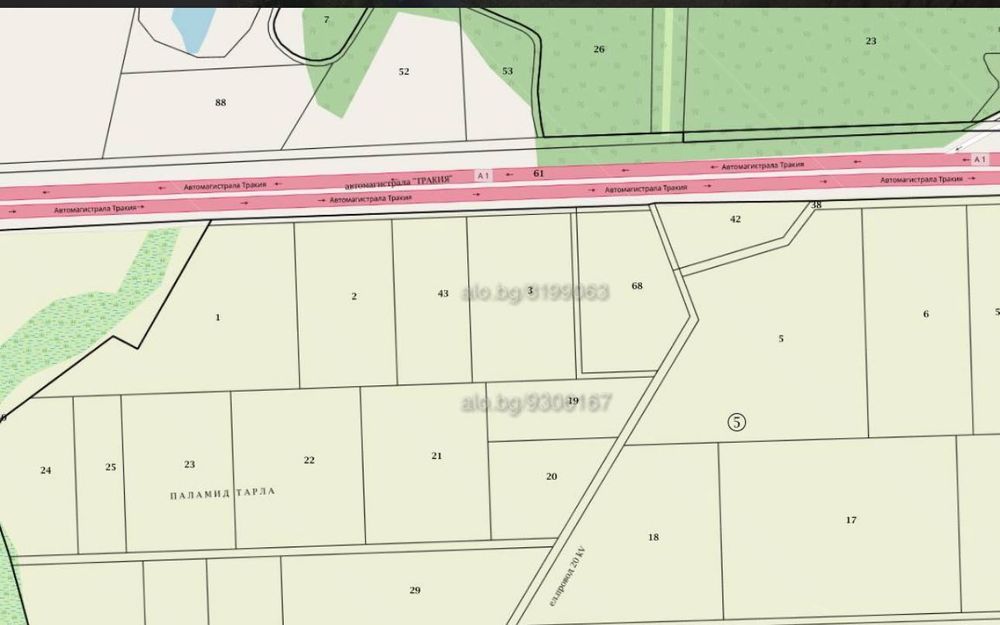 Продава се Парцел в Пловдив, Старият град - 7026 кв.м за 100 €/кв.м - Снимка #2