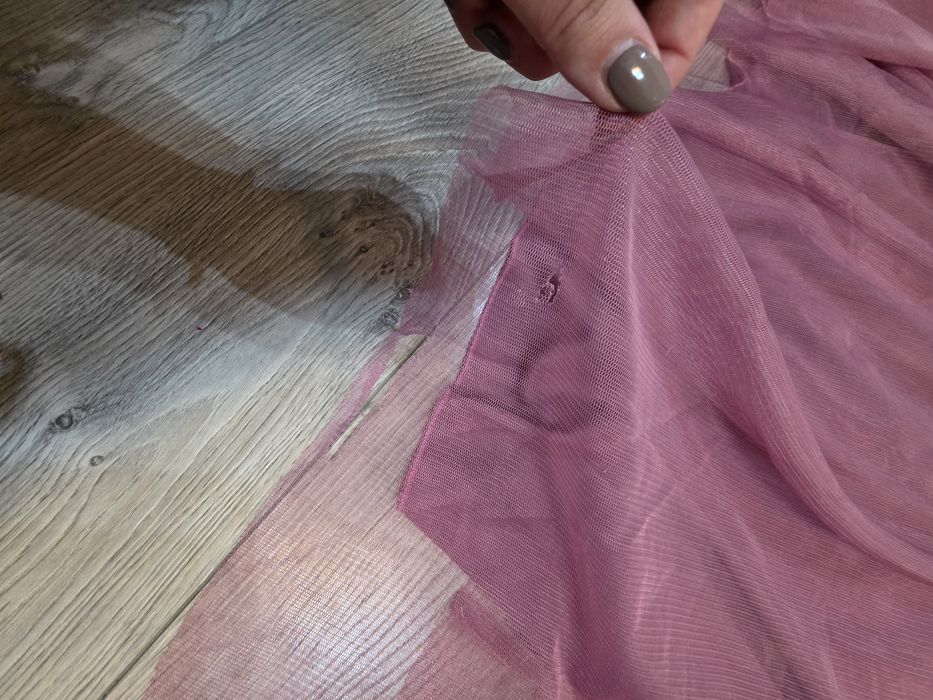 Официална дамска рокля - пепел от рози - 38 размер