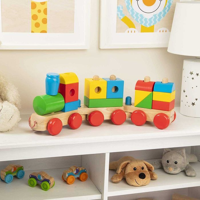 Melissa & Doug голямo влакче от дърво 63.5 см/2 до 8 г.