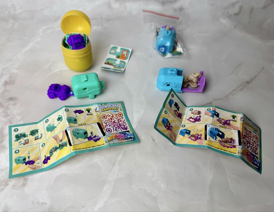 Обмен фигурок из киндера