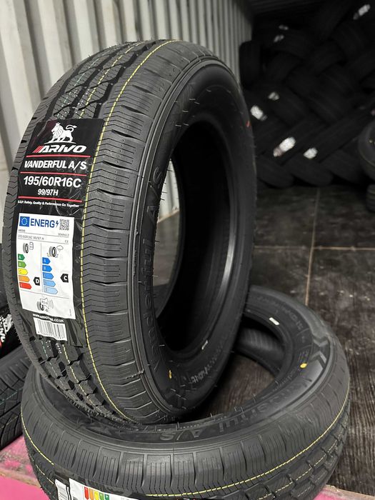 Нови Всесезонни Бусови Гуми Arivo Vanderful A/S 195/60R16C Нов Dot