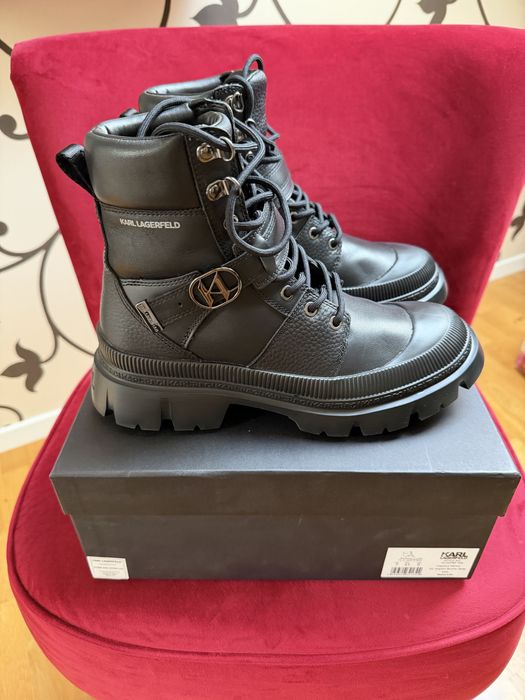 Ghete karl Lagerfeld noi!originale!barbati