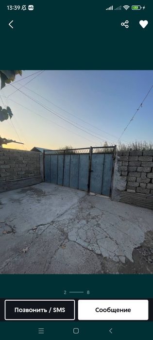 12 соток. 4 ком.  Фасад  30х40. Гулистан (Жумабазар)  55000 уе