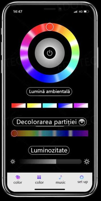 Lumini ambientale LED - CUPRA