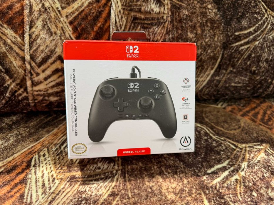 Продавам нова Геймимг конзола Nintendo switch 2, box, new, + PowerA Nintendo Switch Wired Controller - Black 0 8 7 9 9 4 9 6 1 5 Габрово / Георгиев